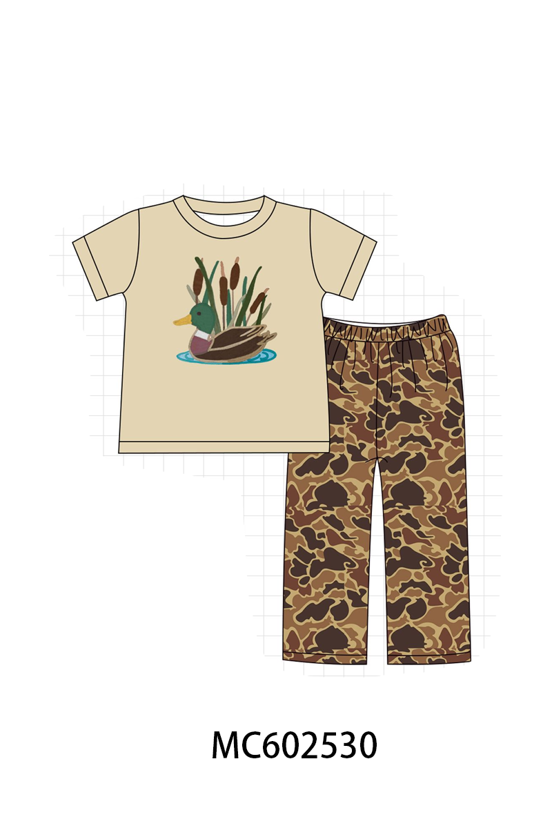 PO82 Camouflage duck embroidery collection - closing 3/2 - ETA July