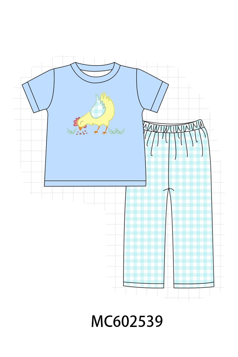 PO82 Chicken floral applique print collection - closing 3/2 - ETA July