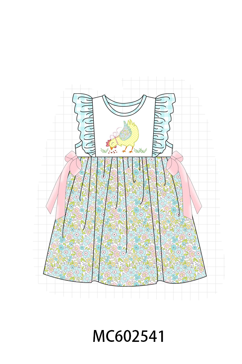 PO82 Chicken floral applique print collection - closing 3/2 - ETA July
