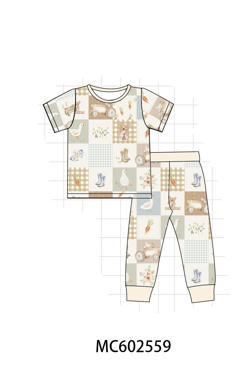 PO82 Goose checkered bamboo collection - closing 3/2 - ETA July