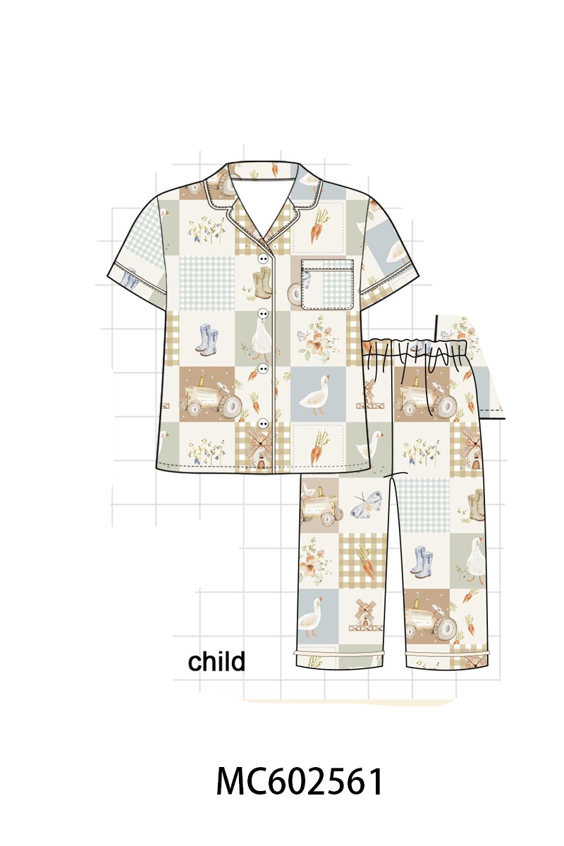 PO82 Goose checkered bamboo collection - closing 3/2 - ETA July