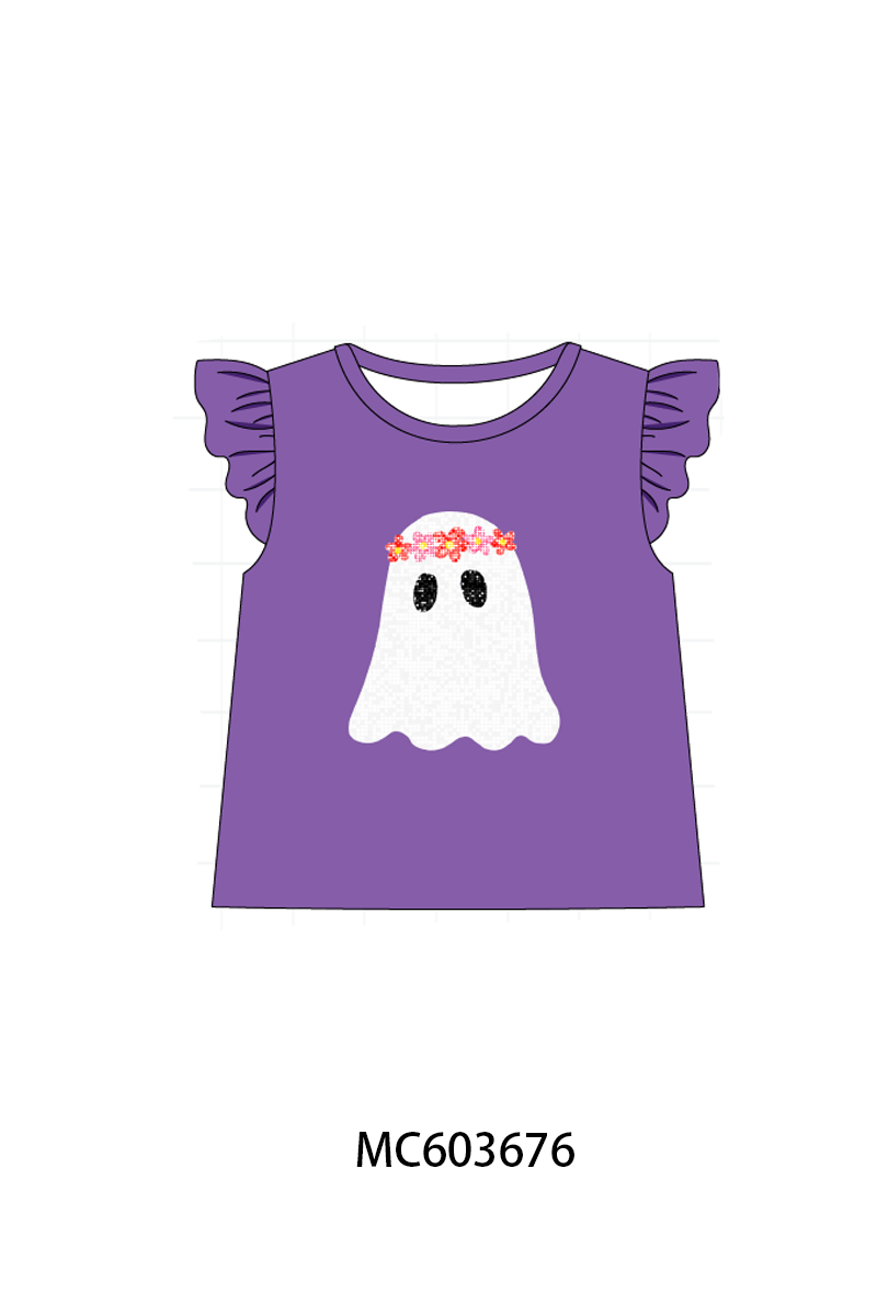 PO85 Multicolored halloween ghost sequin top collection - ETA late august - closing 3/30