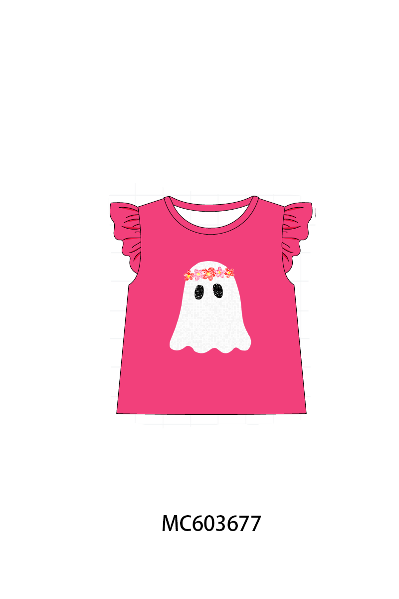 PO85 Multicolored halloween ghost sequin top collection - ETA late august - closing 3/30