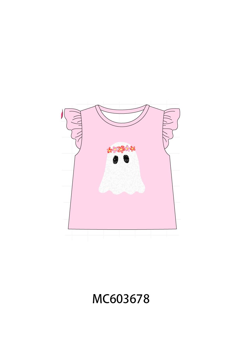 PO85 Multicolored halloween ghost sequin top collection - ETA late august - closing 3/30