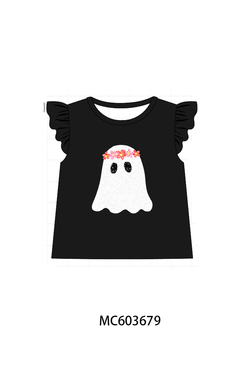 PO85 Multicolored halloween ghost sequin top collection - ETA late august - closing 3/30
