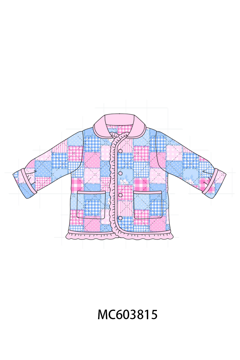 PO85 Floral patch work ruffle coat collection - ETA late august - closing 3/30