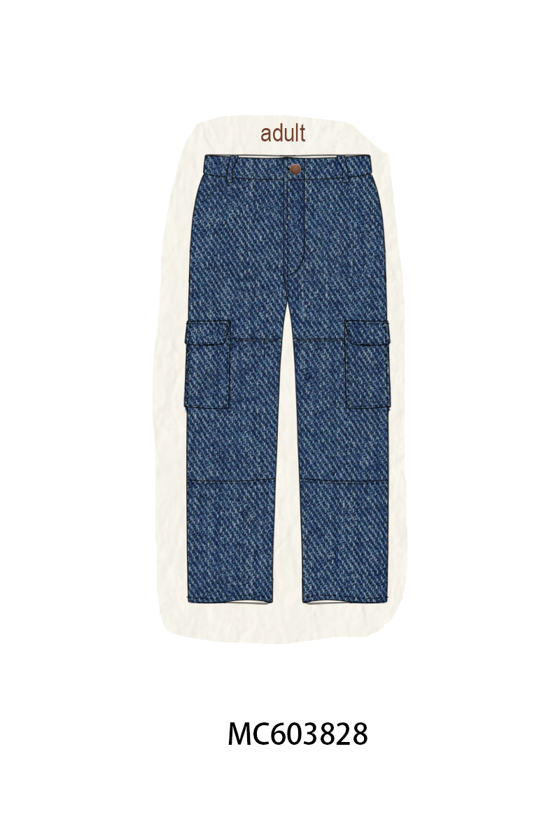 PO85 Blue cargo mom&me jeans collection - ETA late august - closing 3/30