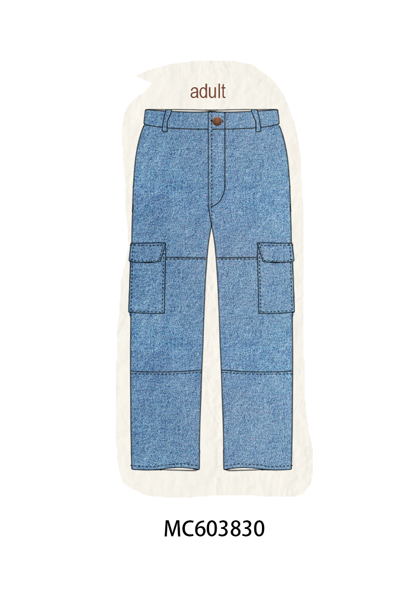 PO85 Blue cargo mom&me jeans collection - ETA late august - closing 3/30