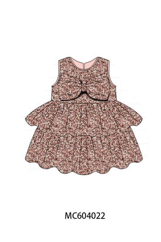 PO86 Rose gold sequin bow dress collection - closing 4/13 - ETA early September