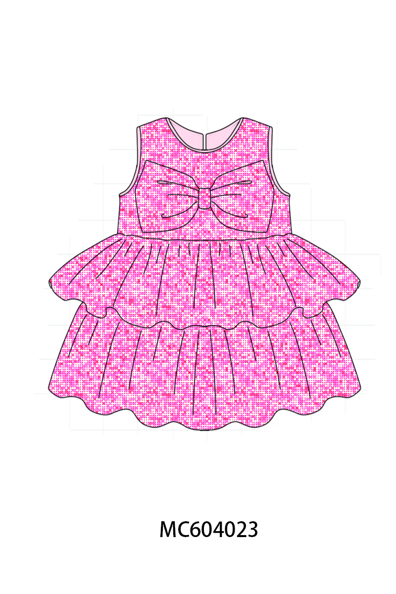 PO86 Rose gold sequin bow dress collection - closing 4/13 - ETA early September