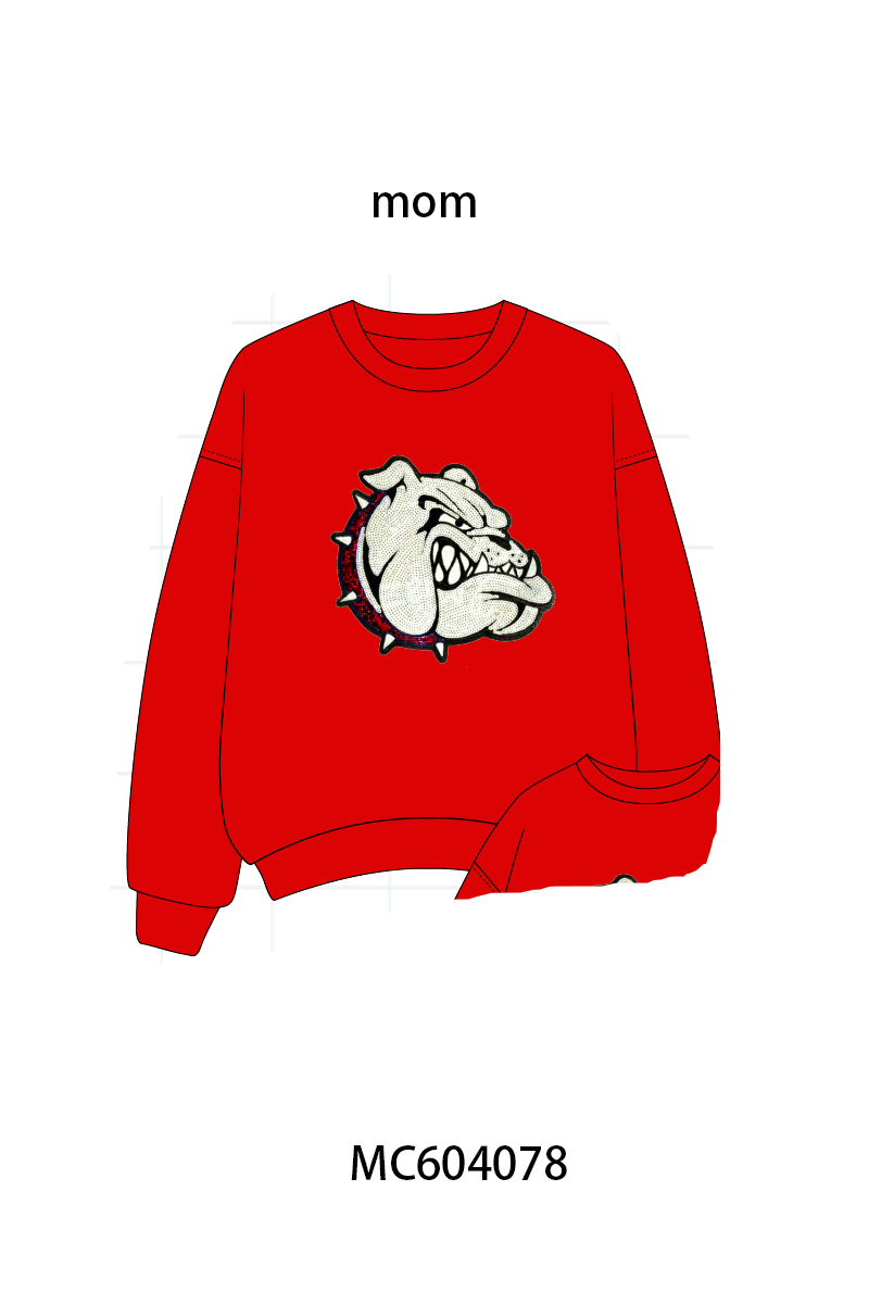 PO86 Collegiate sequin pullover collection 1  - closing 4/13 - ETA early September