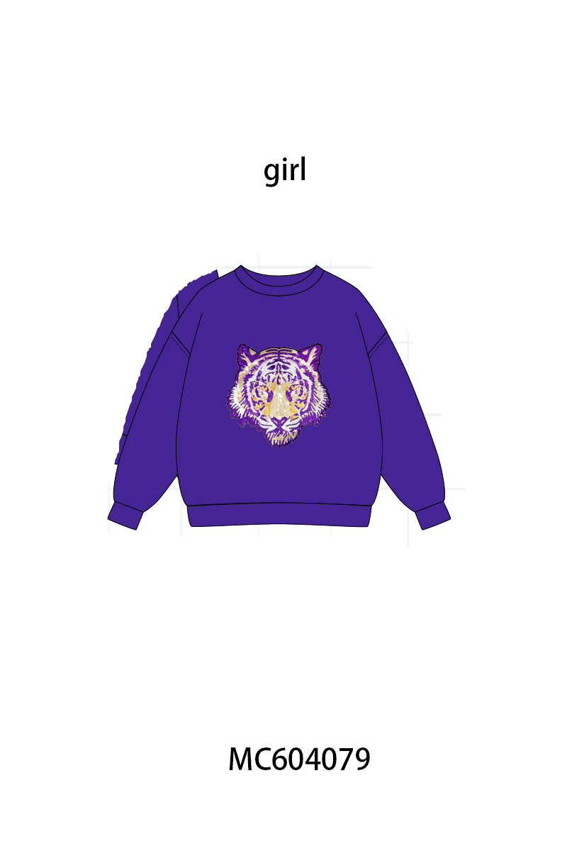 PO86 Collegiate sequin pullover collection 1  - closing 4/13 - ETA early September