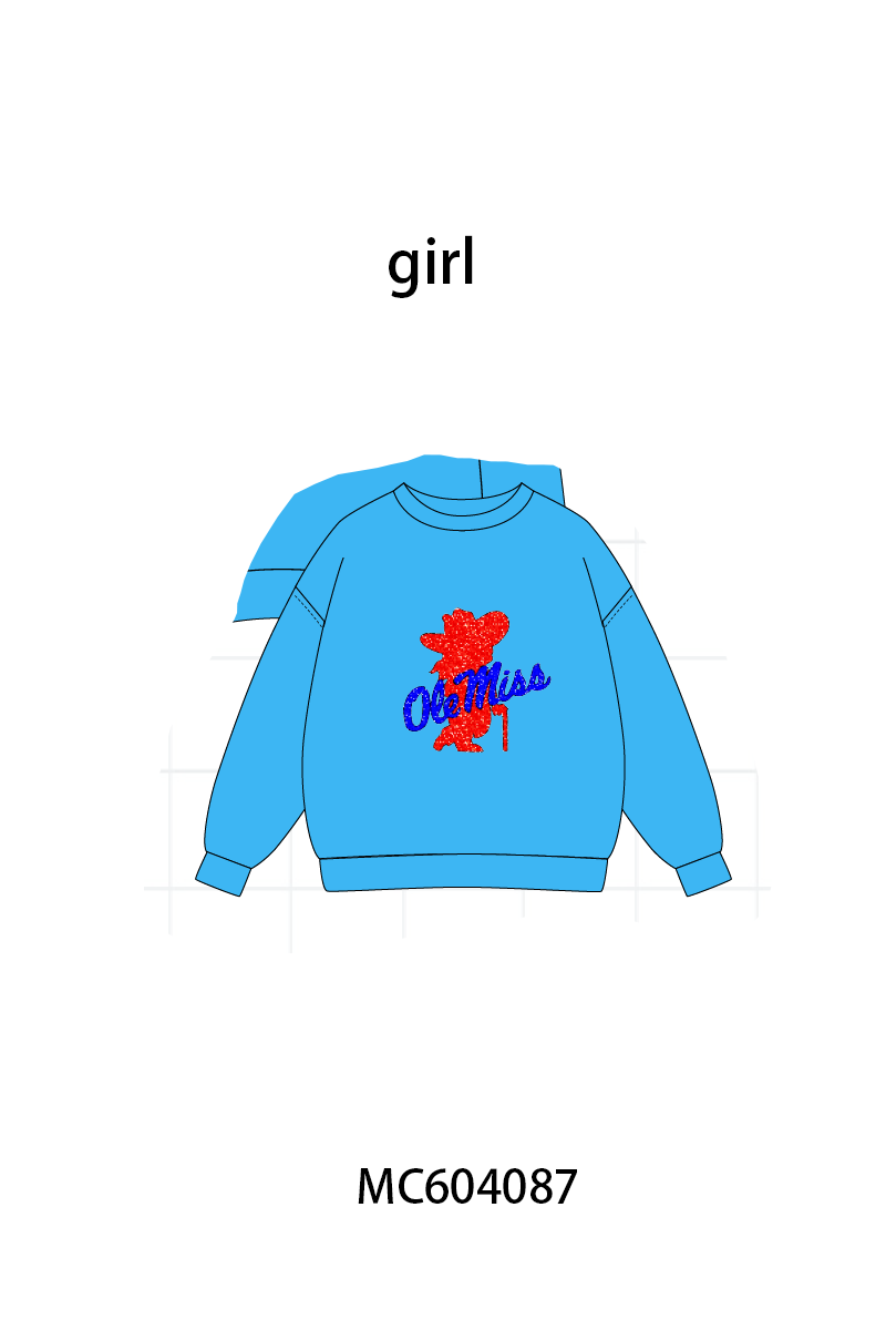 PO86 Collegiate sequin pullover collection 2  - closing 4/13 - ETA early September