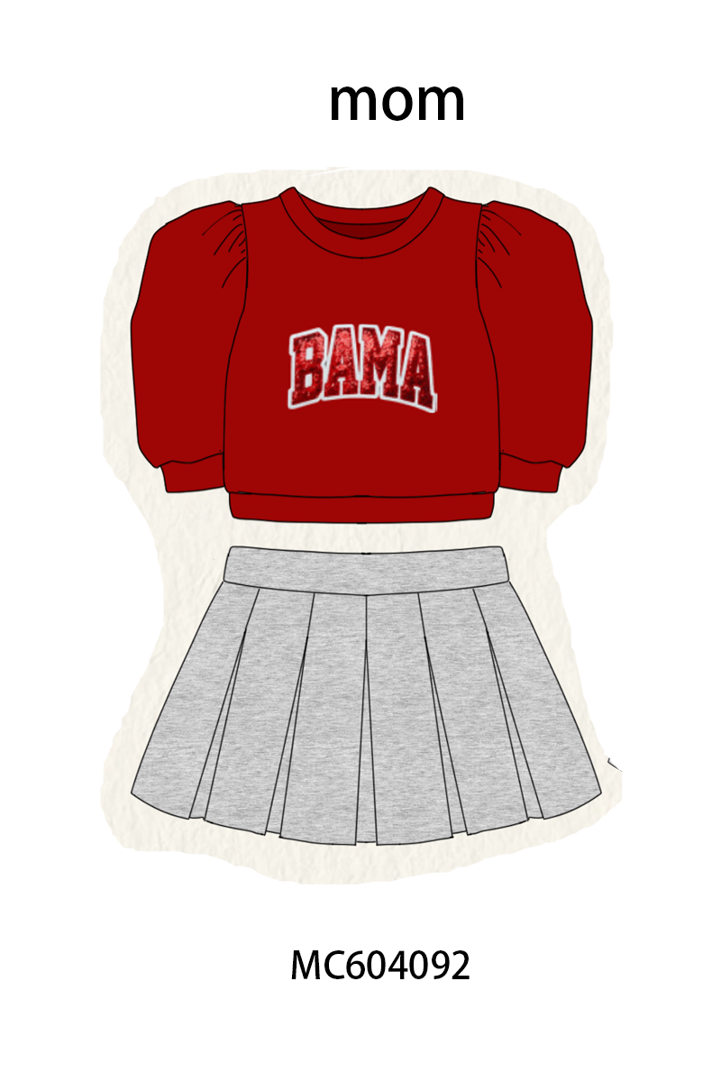 PO86 Football collegiate sequin skorts set collection - closing 4/13 - ETA early September
