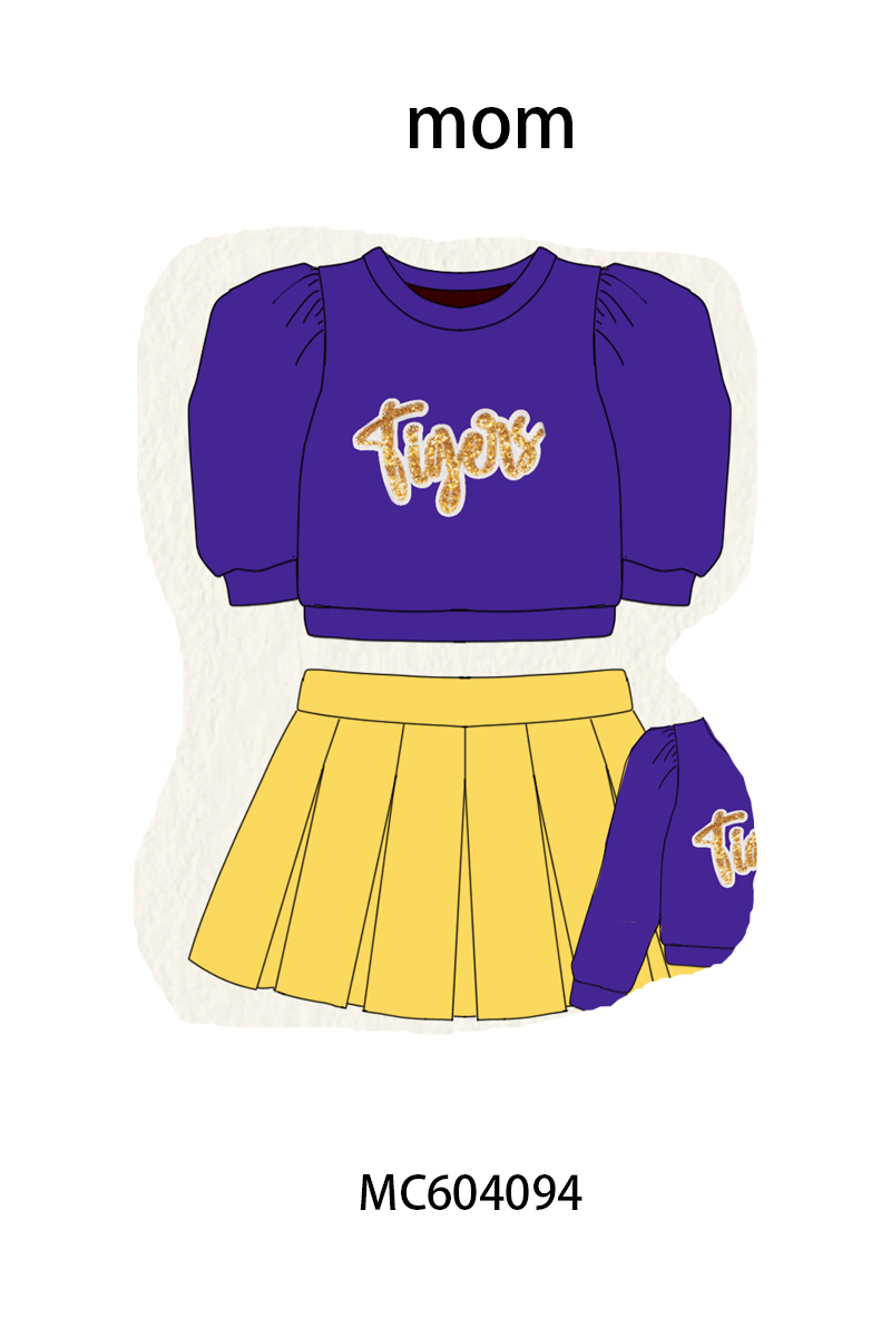 PO86 Football collegiate sequin skorts set collection - closing 4/13 - ETA early September