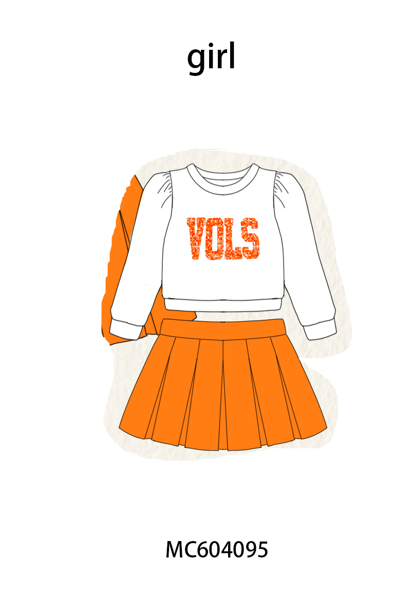 PO86 Football collegiate sequin skorts set collection - closing 4/13 - ETA early September