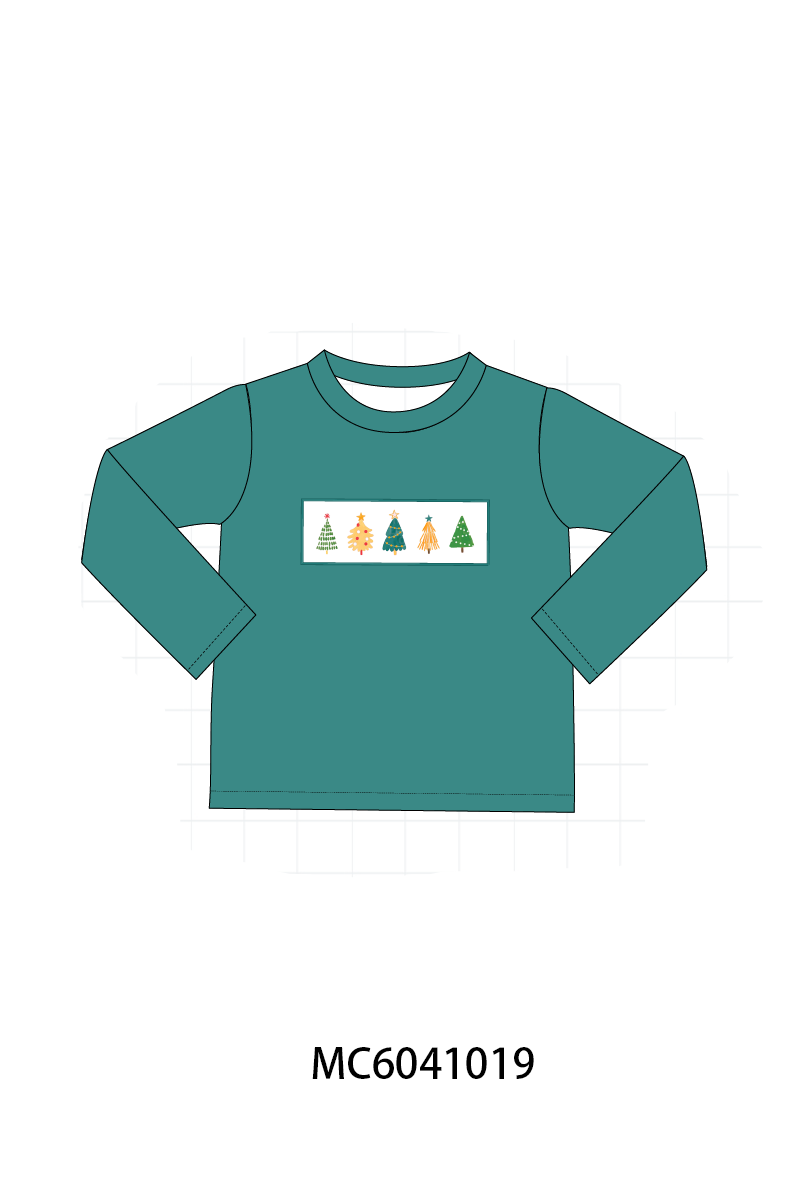 PO90 Pink christmas tree embroidery collection - closing 5/11 - ETA early October