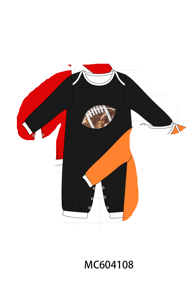 PO86 Football sequin coolection 2  - closing 4/13 - ETA early September