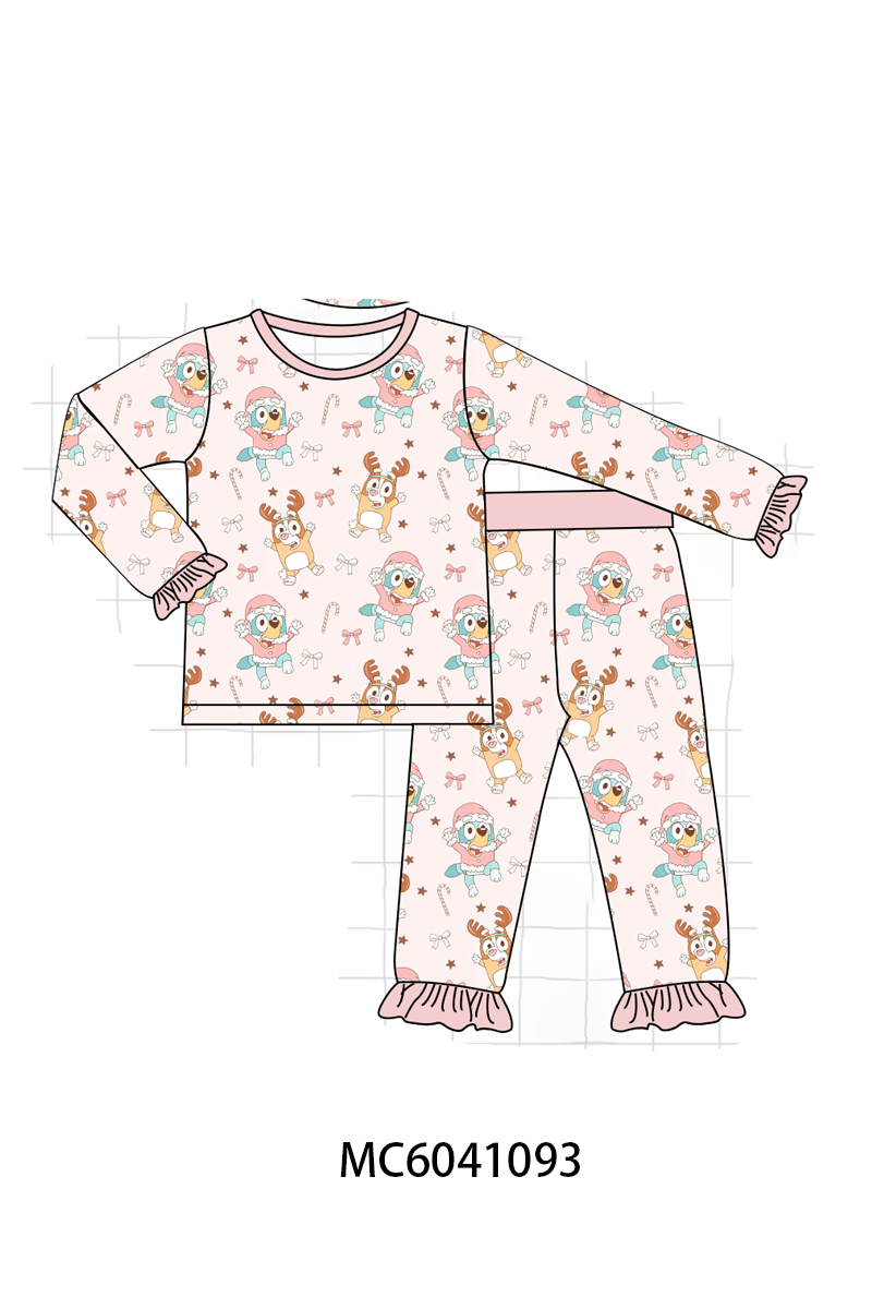 PO90 Pink bluey print bamboo collection - closing 5/11 - ETA early October