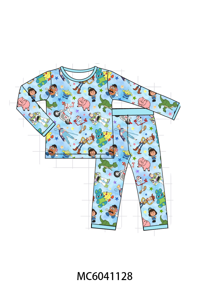 PO90 Blue toy story print bamboo collection - closing 5/11 - ETA early October