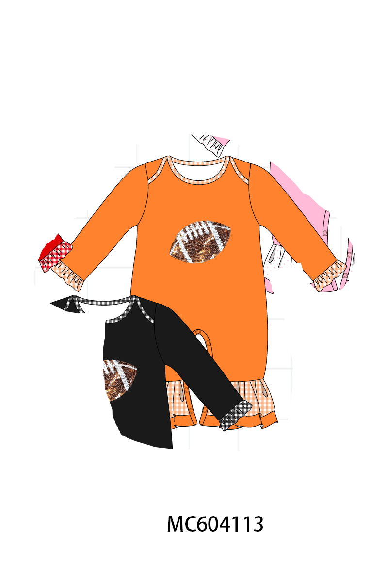 PO86 Football sequin coolection 2  - closing 4/13 - ETA early September