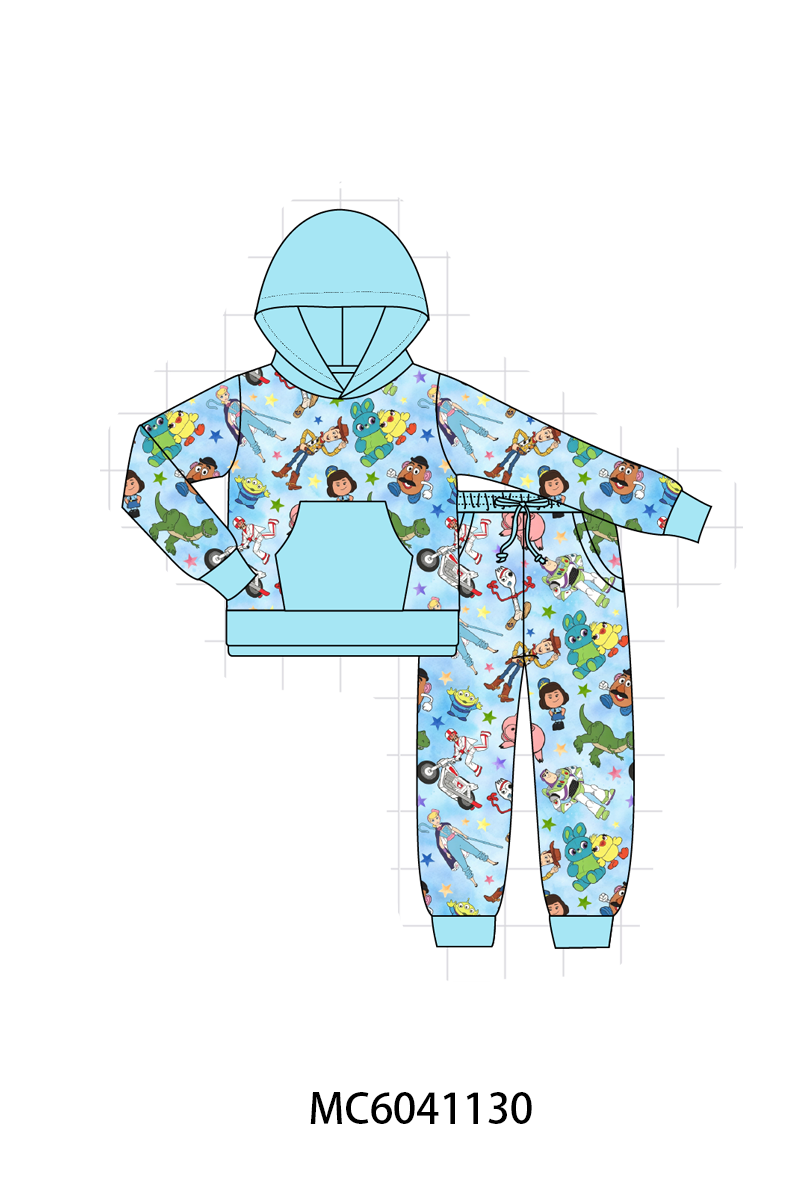 PO90 Blue toy story print bamboo collection - closing 5/11 - ETA early October