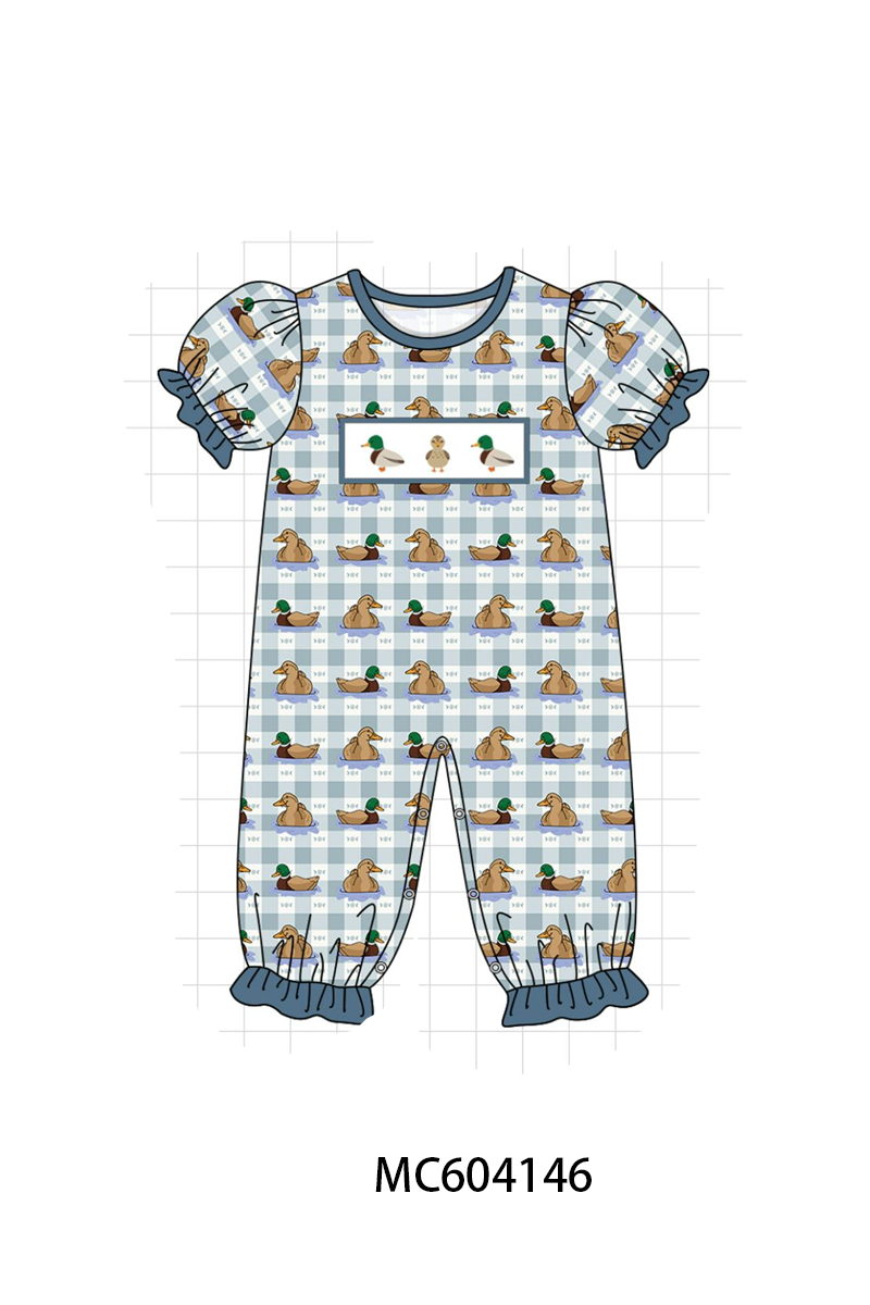 PO86 Blue mallard duck embroidery collection - closing 4/13 - ETA early September