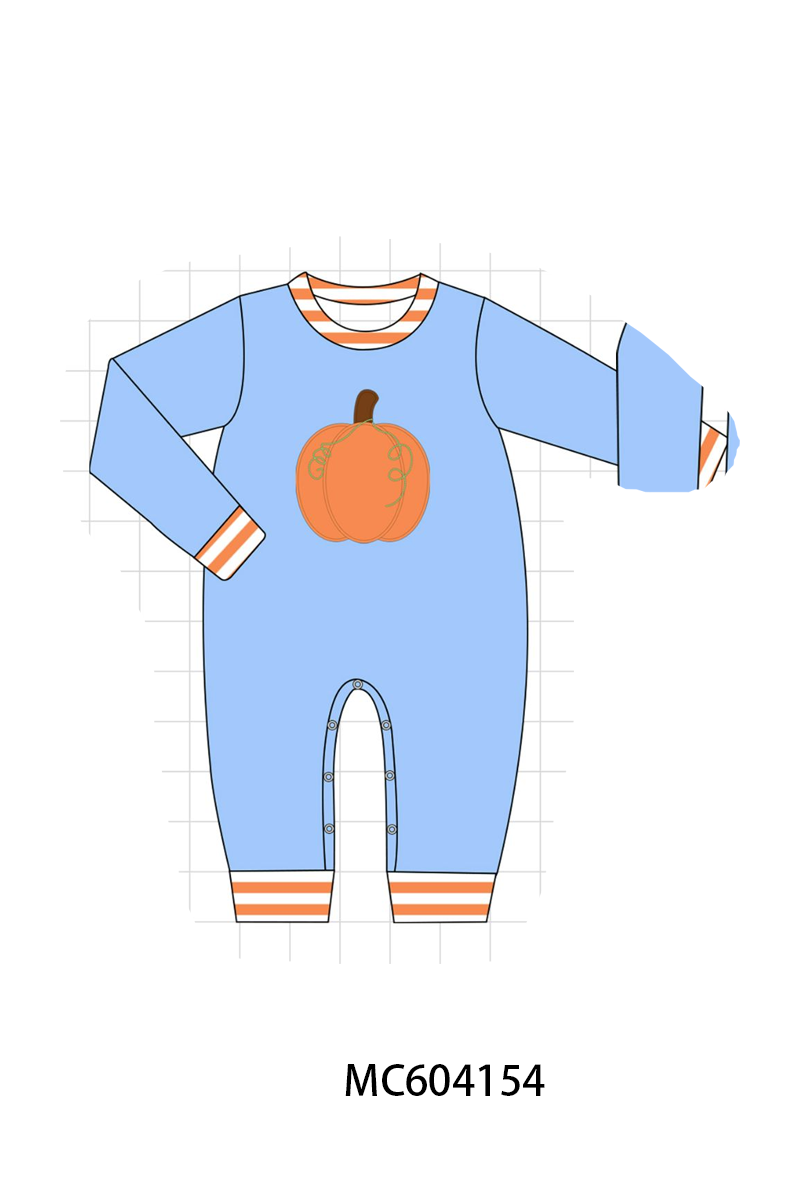 PO86 Blue pumpkin applique collection  - closing 4/13 - ETA early September
