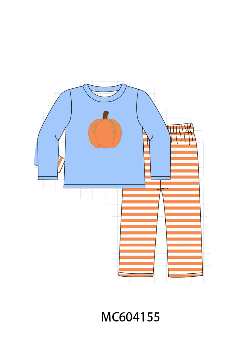 PO86 Blue pumpkin applique collection  - closing 4/13 - ETA early September