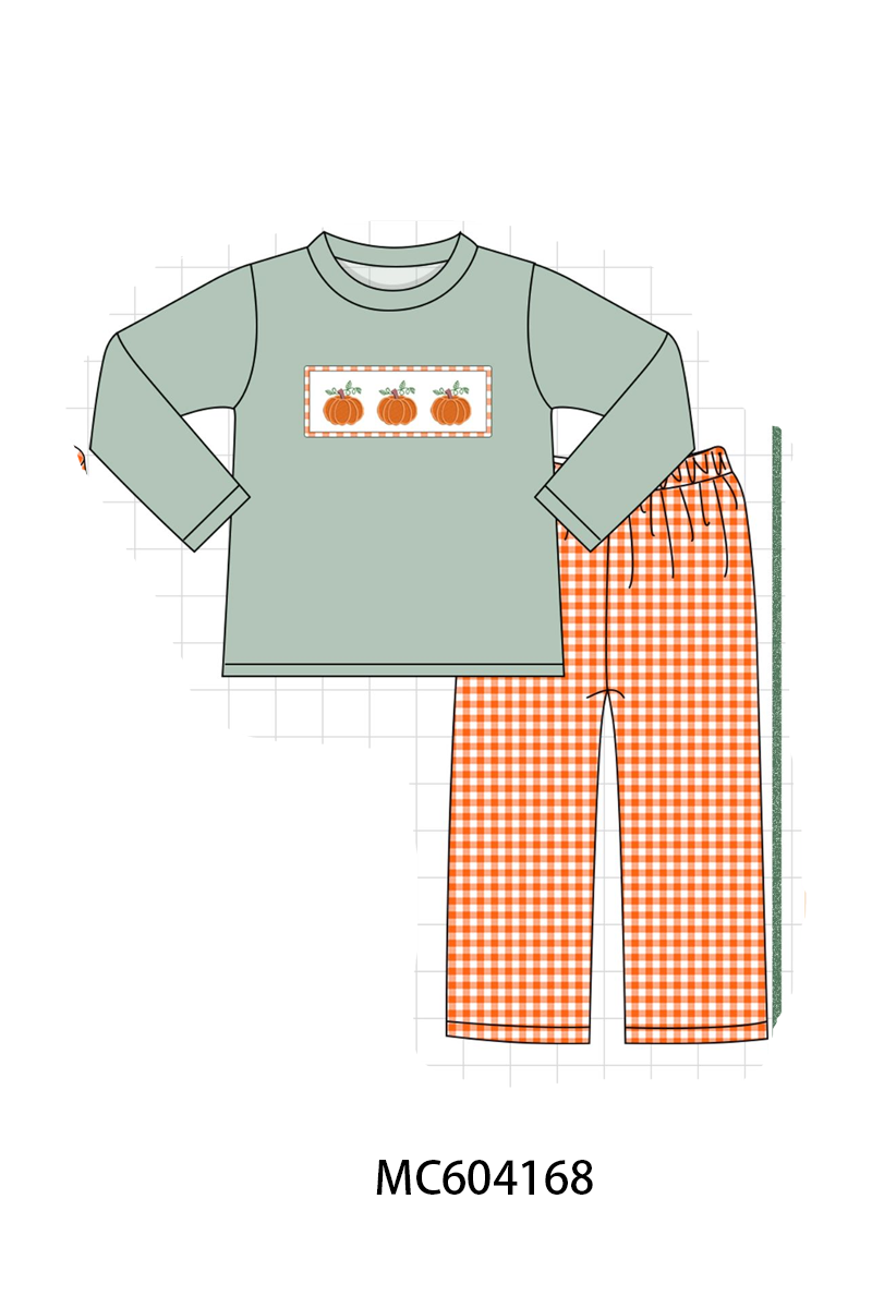 PO86 Pumpkin leaves embroidery collection  - closing 4/13 - ETA early September