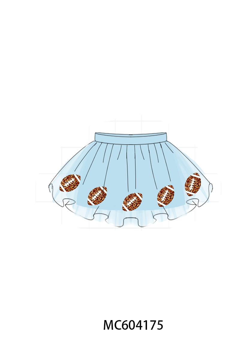 PO86 Football sequin skorts collection 1  - closing 4/13 - ETA early September
