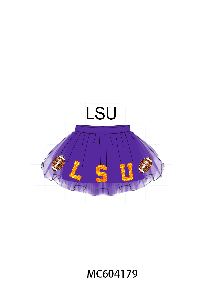 PO86 Football sequin skorts collection  - closing 4/13 - ETA early September