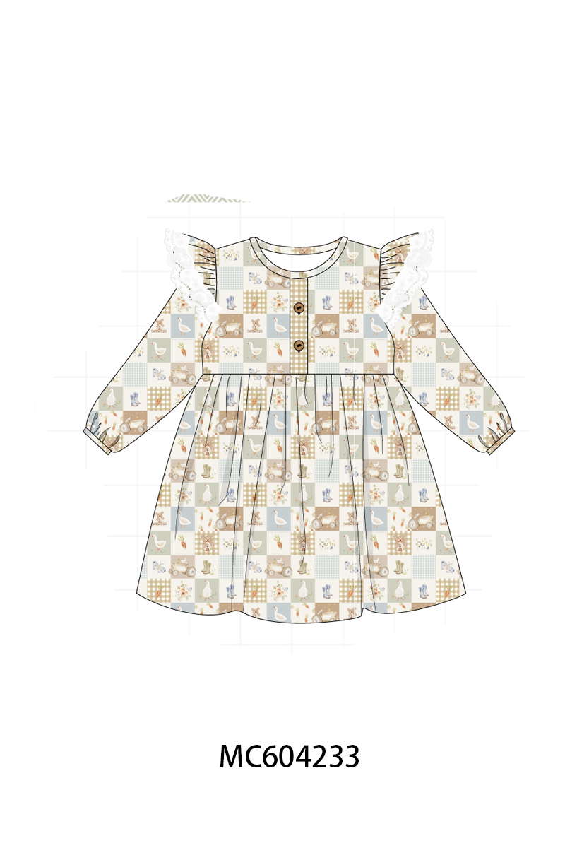 PO86 Life is better on the farm checkered print collection  - closing 4/13 - ETA early September
