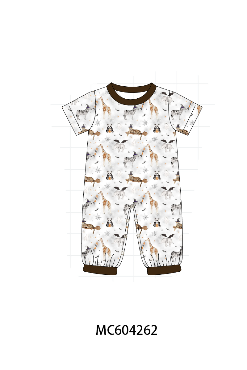 PO86 Halloween zoo embroidery collection 2  - closing 4/13 - ETA early September
