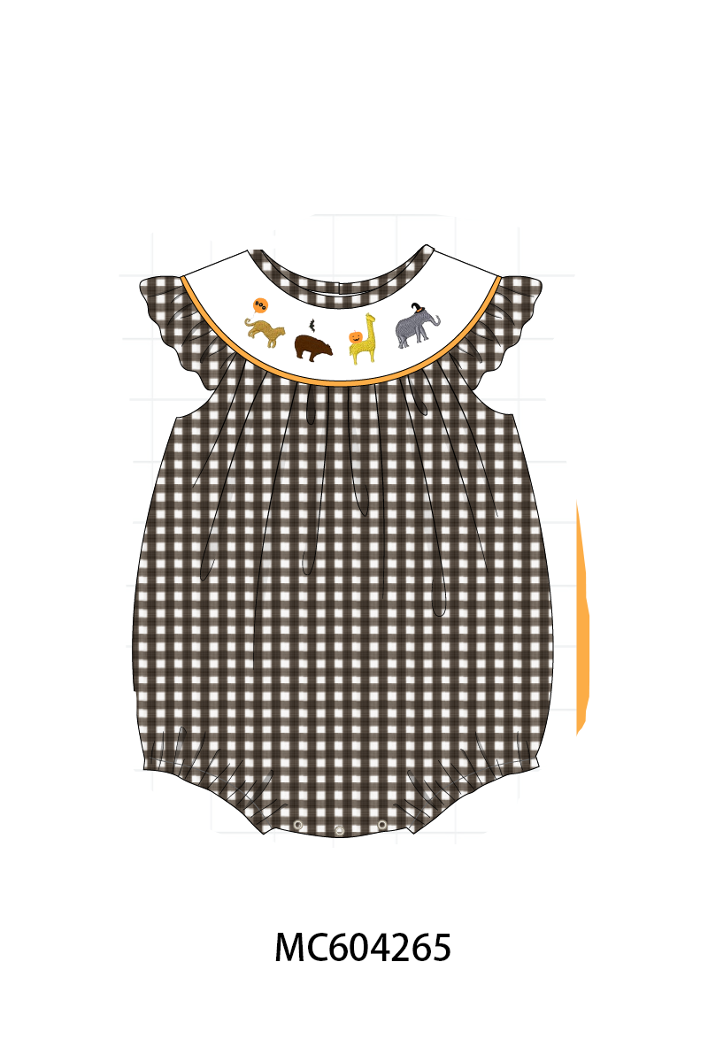 PO86 Halloween zoo embroidery collection 2  - closing 4/13 - ETA early September