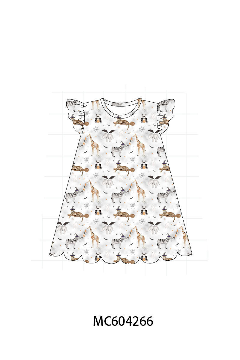 PO86 Halloween zoo embroidery collection 1  - closing 4/13 - ETA early September
