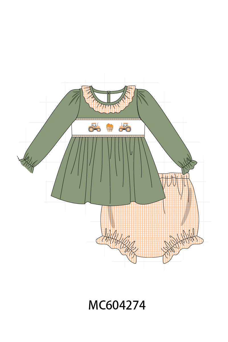 PO86 Green farm embroidery collection  - closing 4/13 - ETA early September