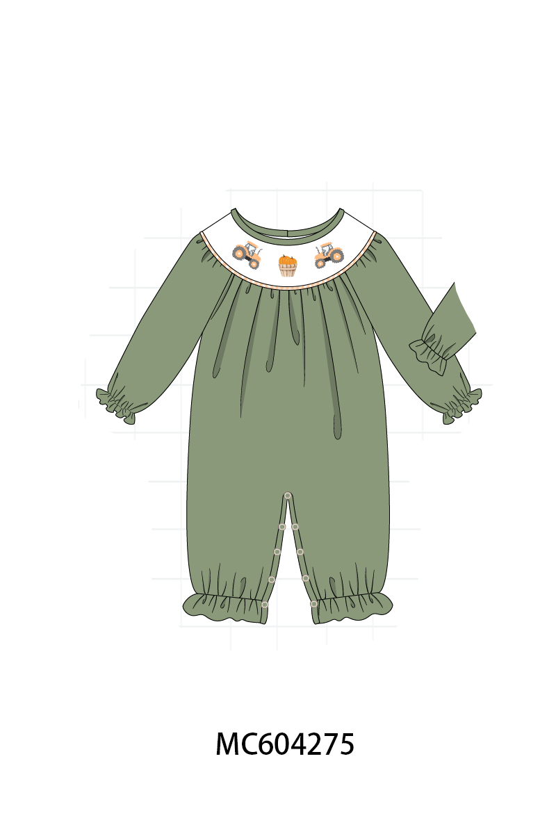 PO86 Green farm embroidery collection  - closing 4/13 - ETA early September