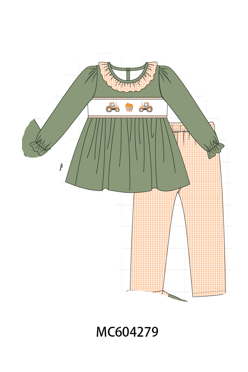 PO86 Green farm embroidery collection  - closing 4/13 - ETA early September