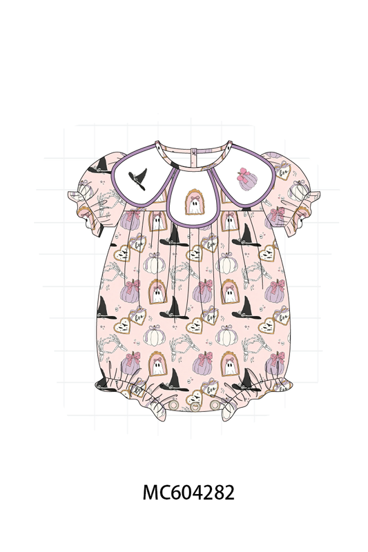 PO86 Purple halloween spooky embroidery collection  - closing 4/13 - ETA early September