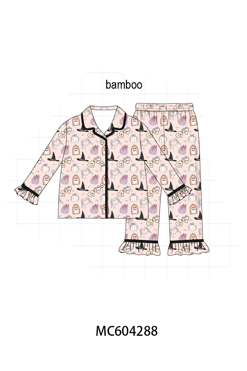 PO86 Purple halloween spooky embroidery collection  - closing 4/13 - ETA early September