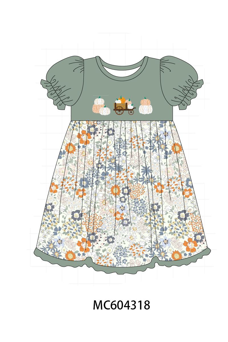 PO86 Sage pumpkin french knot collection  - closing 4/13 - ETA early September