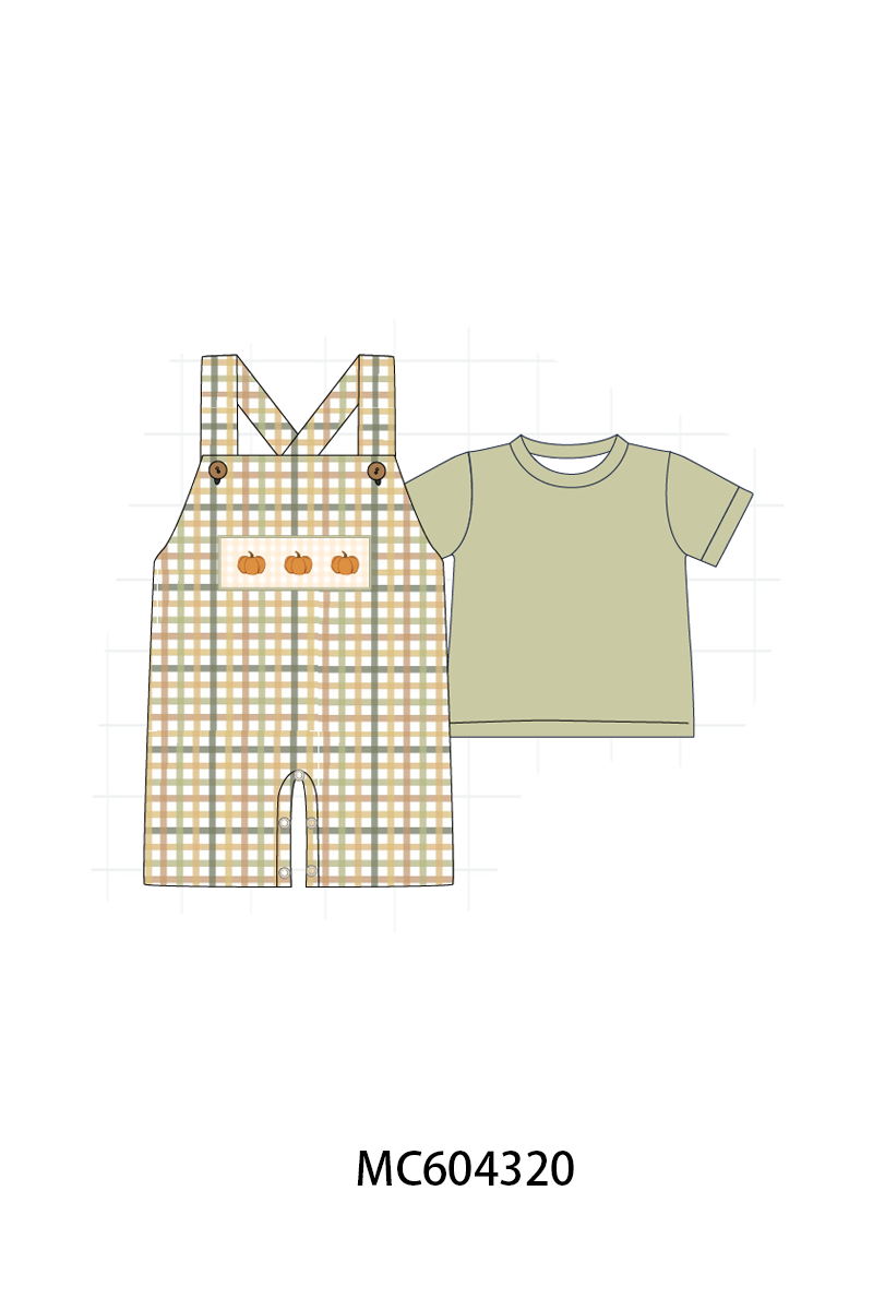 PO86 Vintage pumpkin embroidery smocked collection  - closing 4/13 - ETA early September