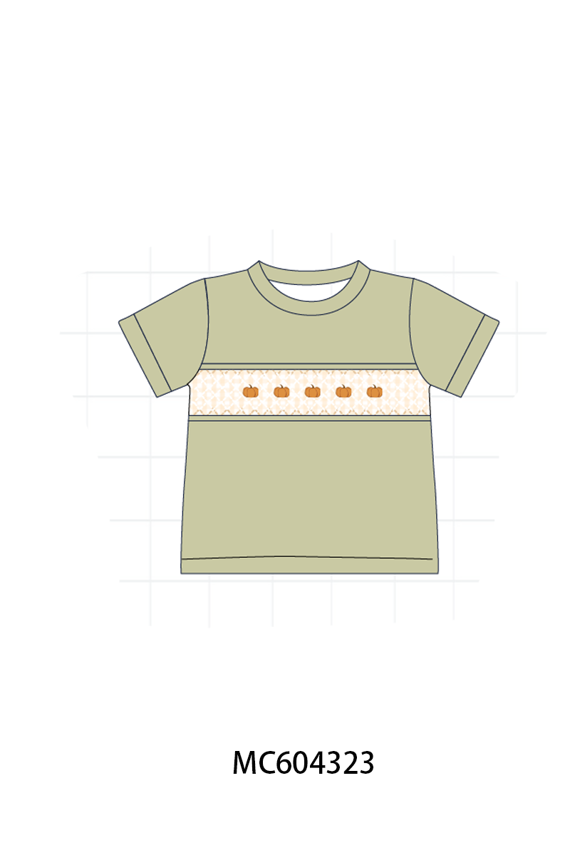 PO86 Vintage pumpkin embroidery smocked collection  - closing 4/13 - ETA early September