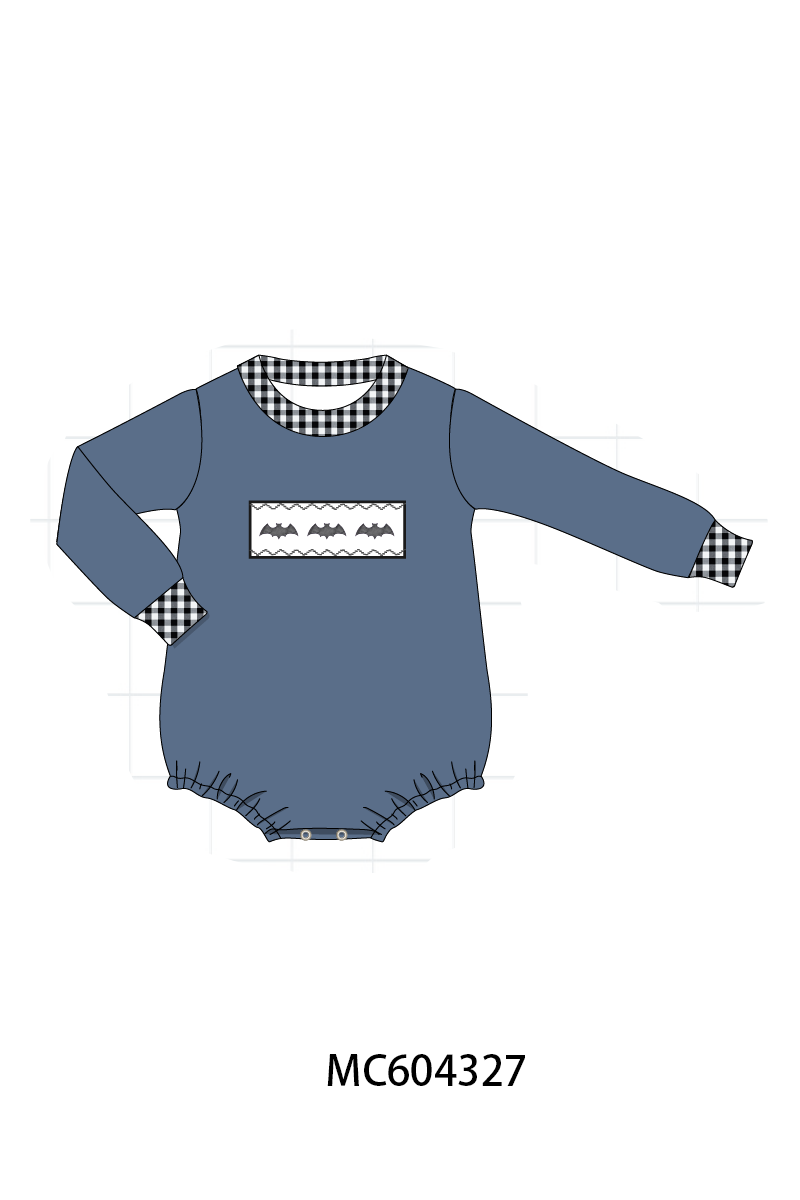 PO86 Purple Halloween bat embroidery collection  - closing 4/13 - ETA early September