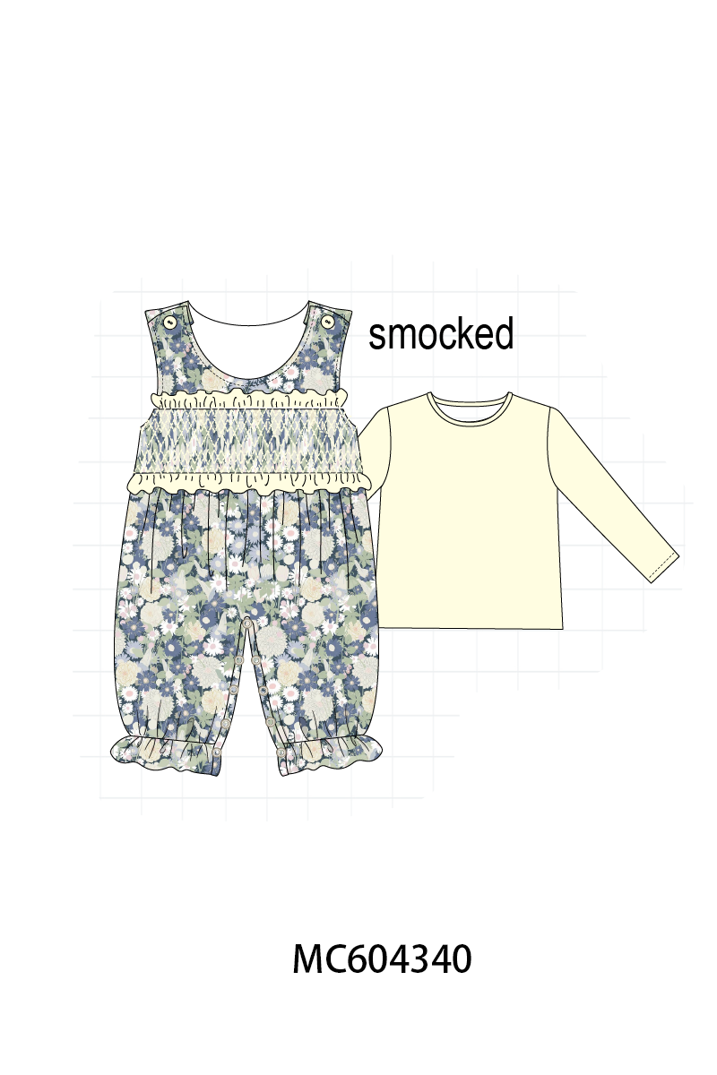 PO86 Vintage floral smocked collection  - closing 4/13 - ETA early September