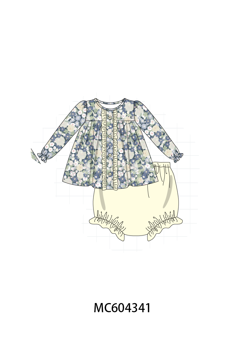 PO86 Vintage floral smocked collection  - closing 4/13 - ETA early September