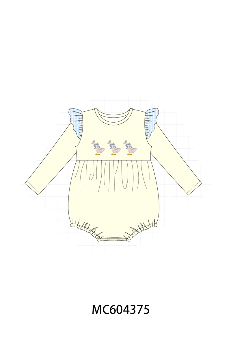 PO86 Beige goose embroidery collection  - closing 4/13 - ETA early September