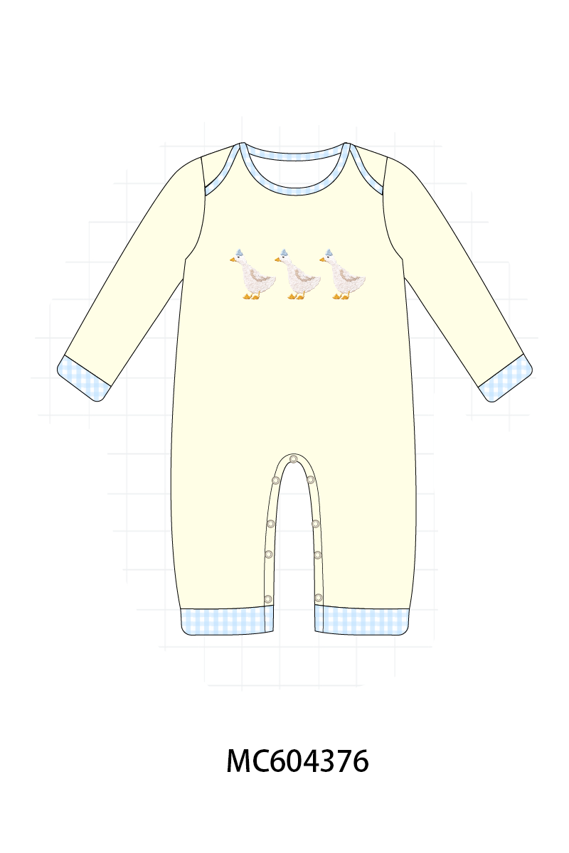 PO86 Beige goose embroidery collection  - closing 4/13 - ETA early September