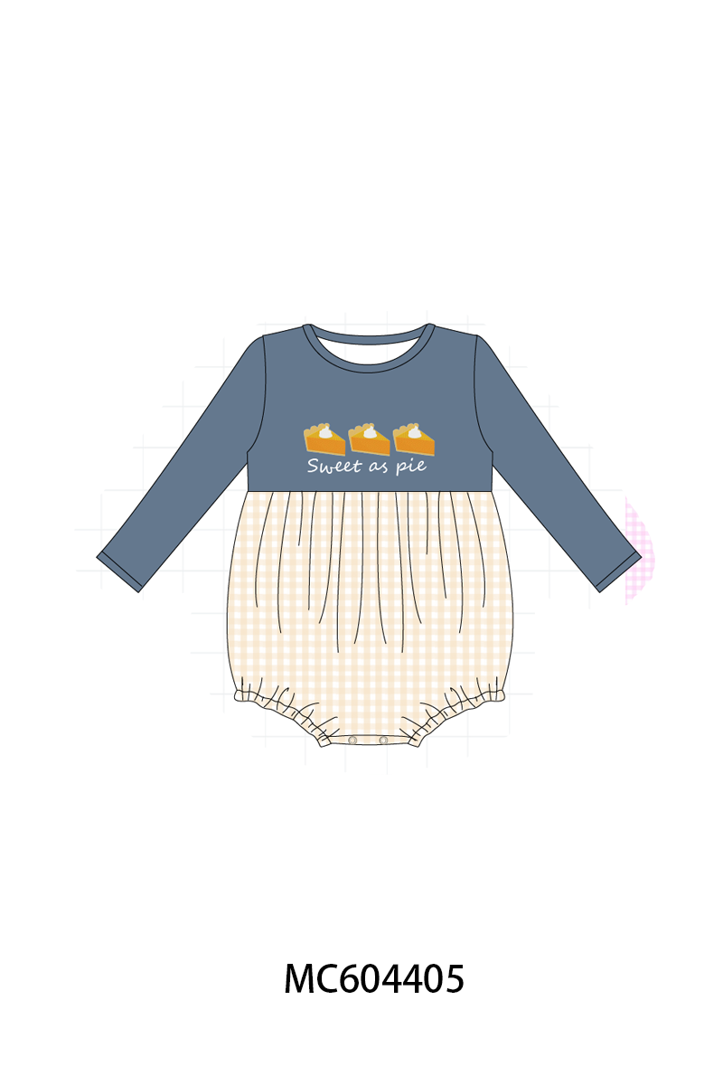 PO88 Pink&navy sweet as pie embroidery collection - closing 4/27 - eta late September